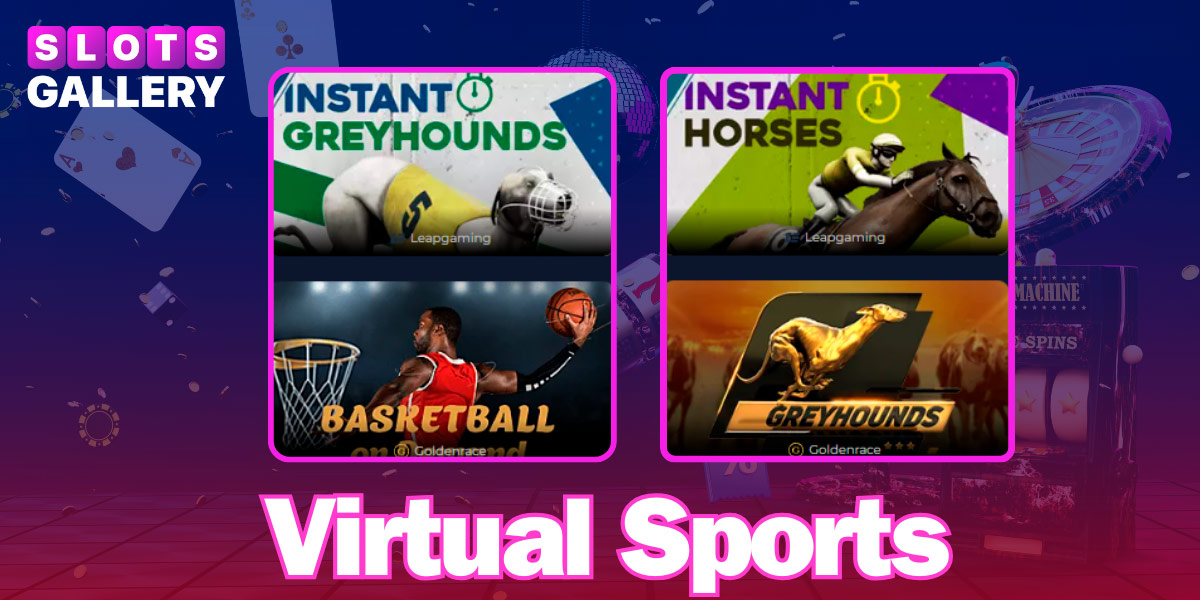 Play Virtual Sports at Slots Gallery