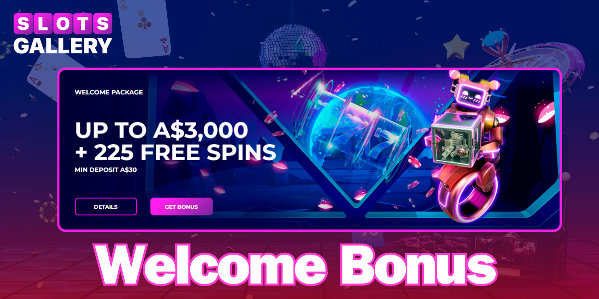 Slots Gallery has a profitable Welcome Bonus