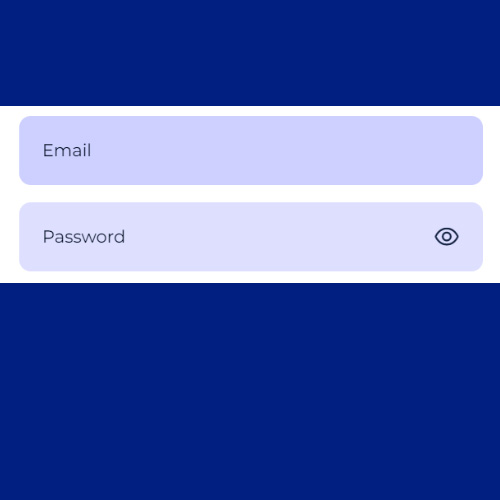 Create a password and email